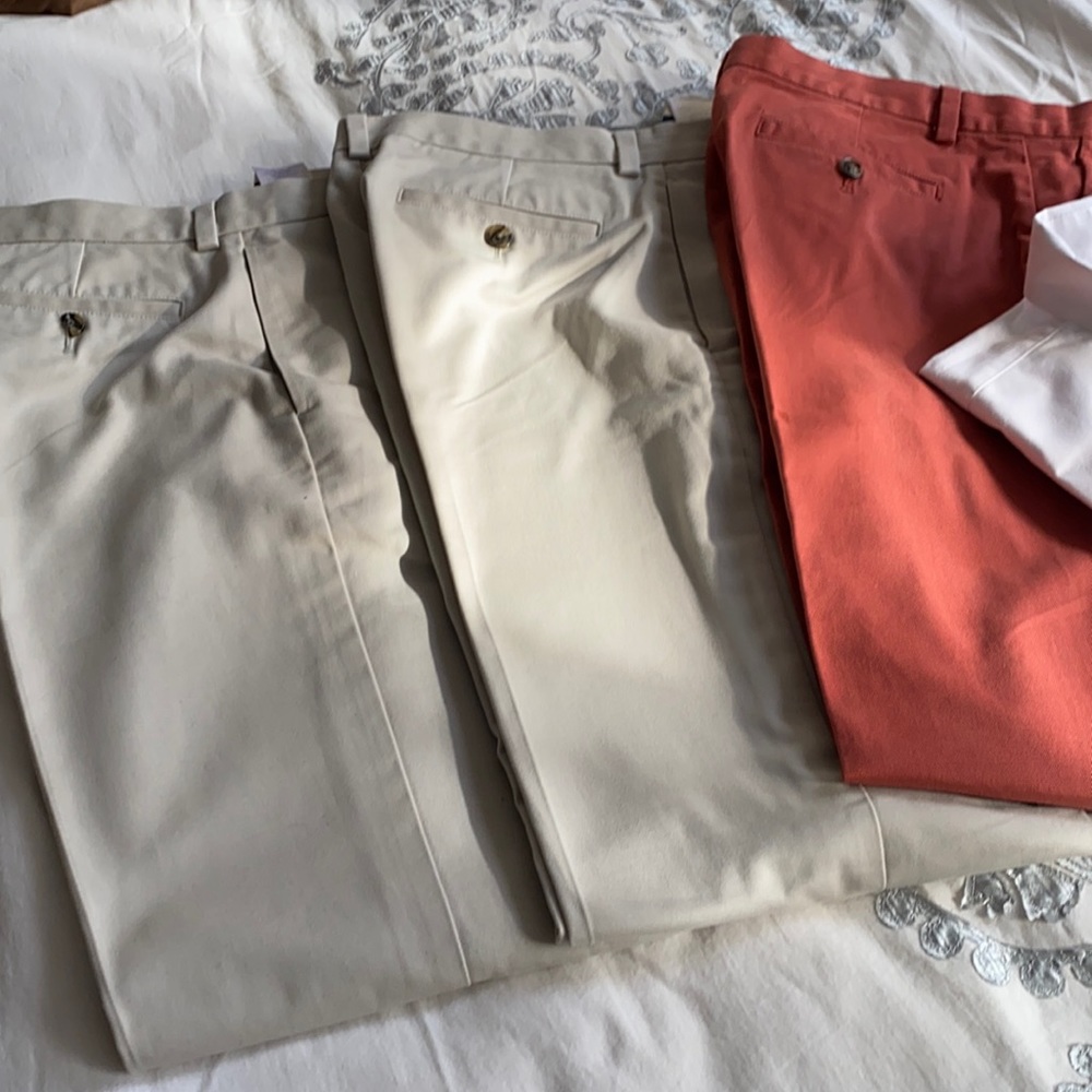 SOLD Teen Boys khakis and dress shirts bundle